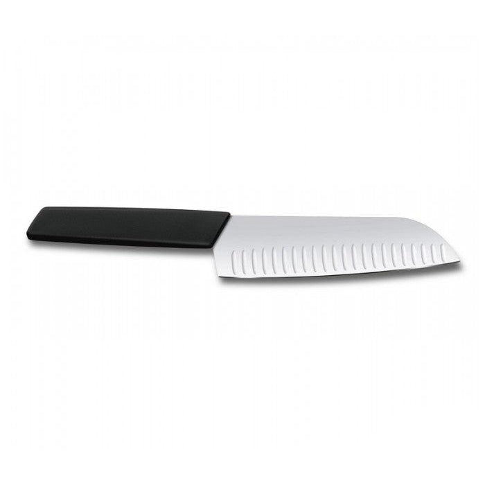 Swiss Modern Santoku Knife 17cm Black boatyardmalaysia