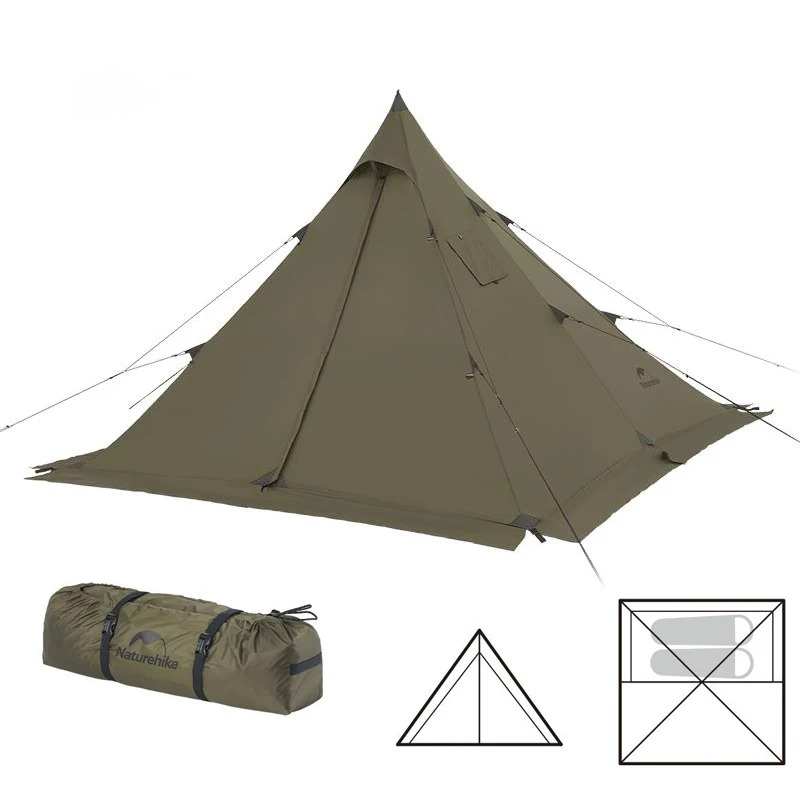 Ranch Fire Pyramid Tent