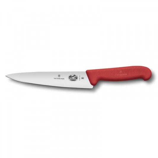 Fibrox Carving Knife 19cm Red boatyardmalaysia