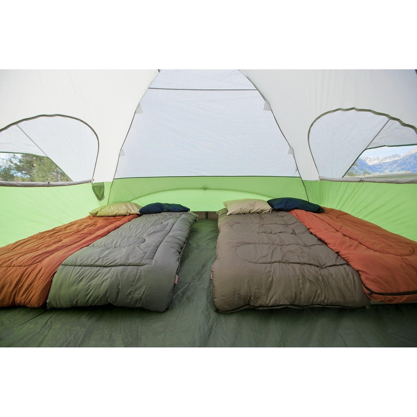 Evanston™ Screened 8 Tent, Palm Green Tents by Coleman | campsifu