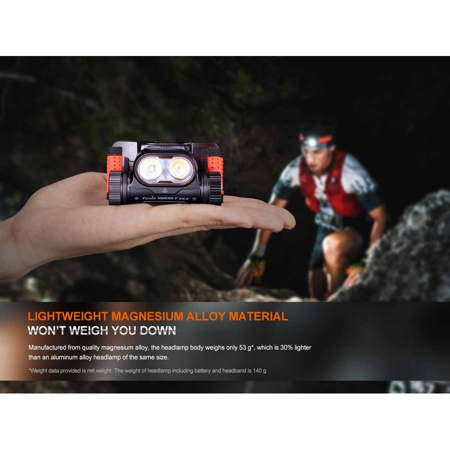 Fenix HM65R-T V2.0 Rechargeable Headlamp boatyardmalaysia