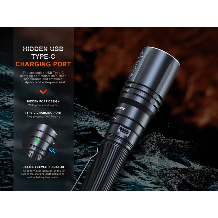 HT30R 500L 1.5KM LEP Flashlight boatyardmalaysia