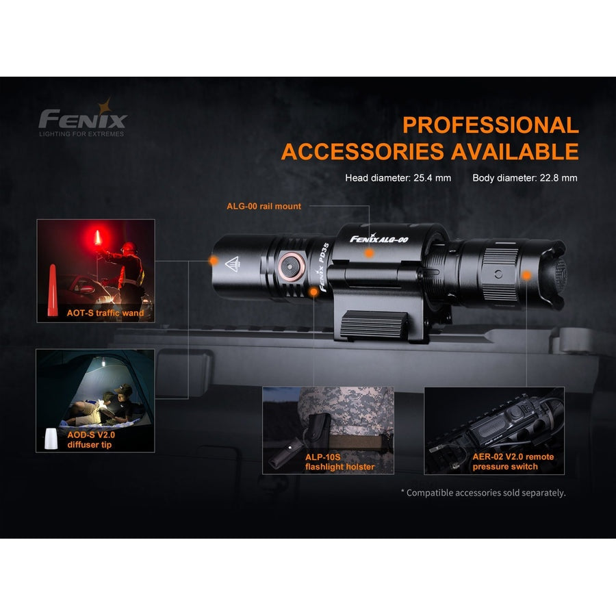 Fenix PD35 V3.0 Flashlight boatyardmalaysia