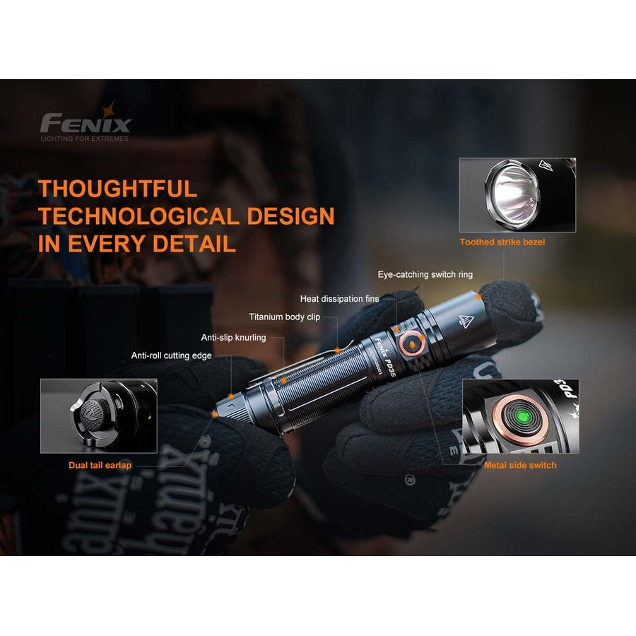 Fenix PD35 V3.0 Flashlight boatyardmalaysia