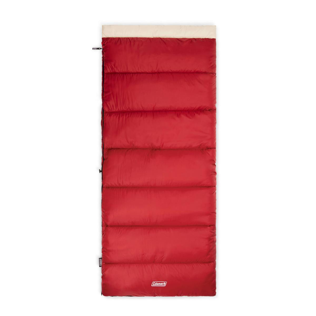 Flatlands™ 30°F Sleeping Bag, Mahogany Sleeping Bags by Coleman | campsifu