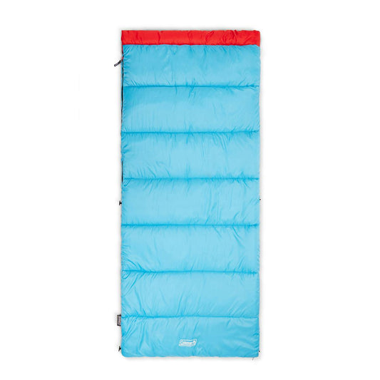 Flatlands™ 40°F Sleeping Bag, Medium Blue Sleeping Bags by Coleman | campsifu