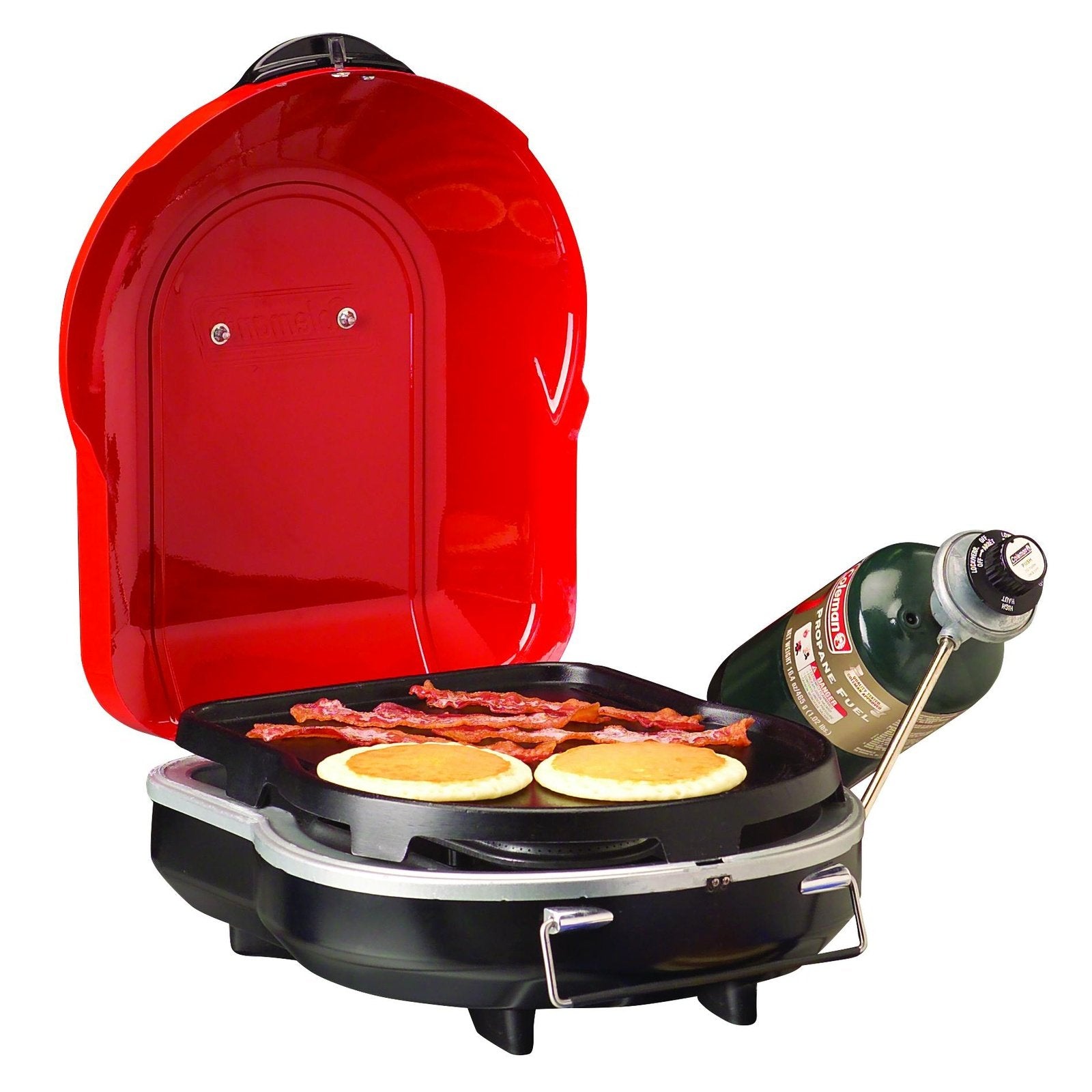 Fold N Go™+ Propane Grill, Red Grills by Coleman | campsifu