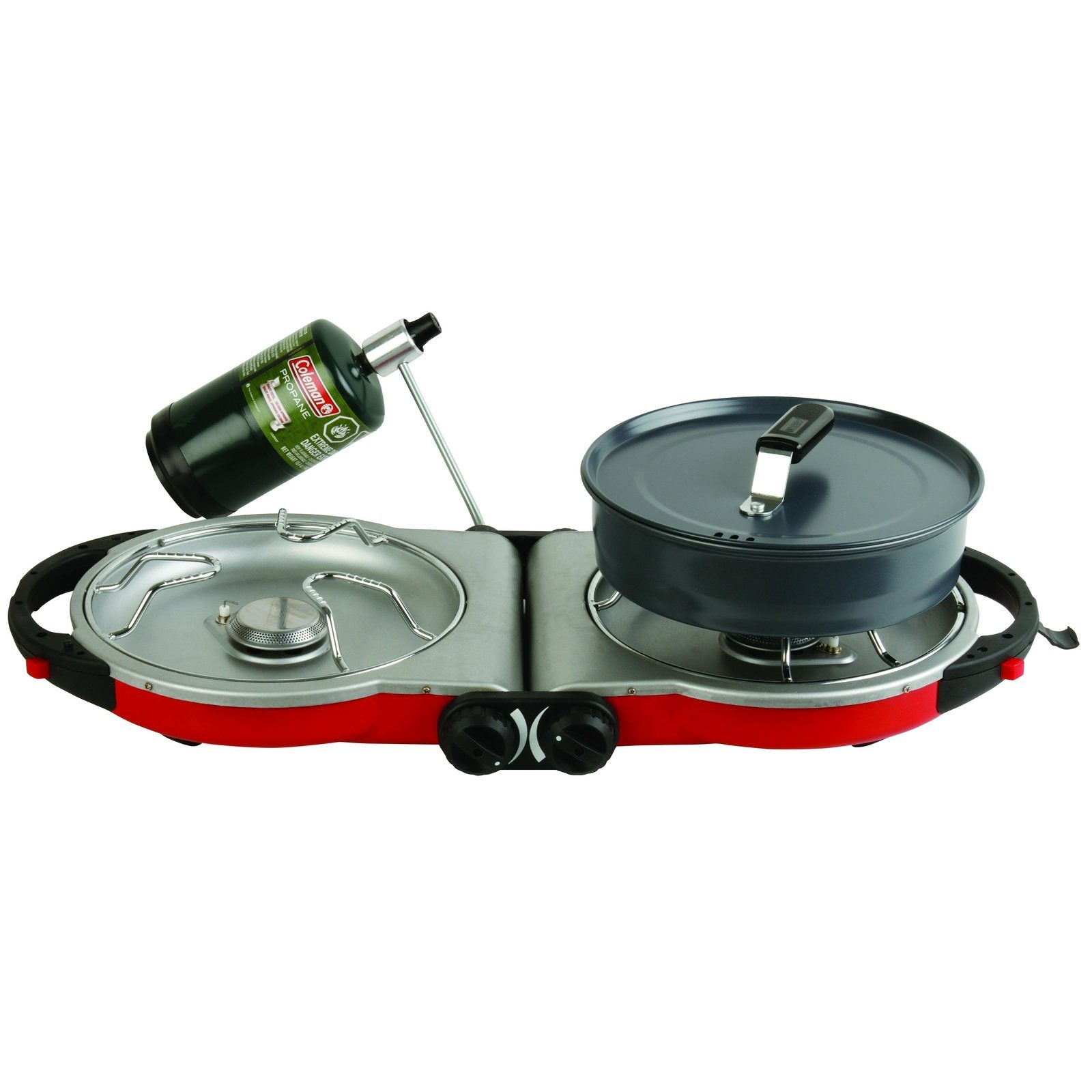 Fold N Go™ Propane Stove, Red Stoves by Coleman | campsifu