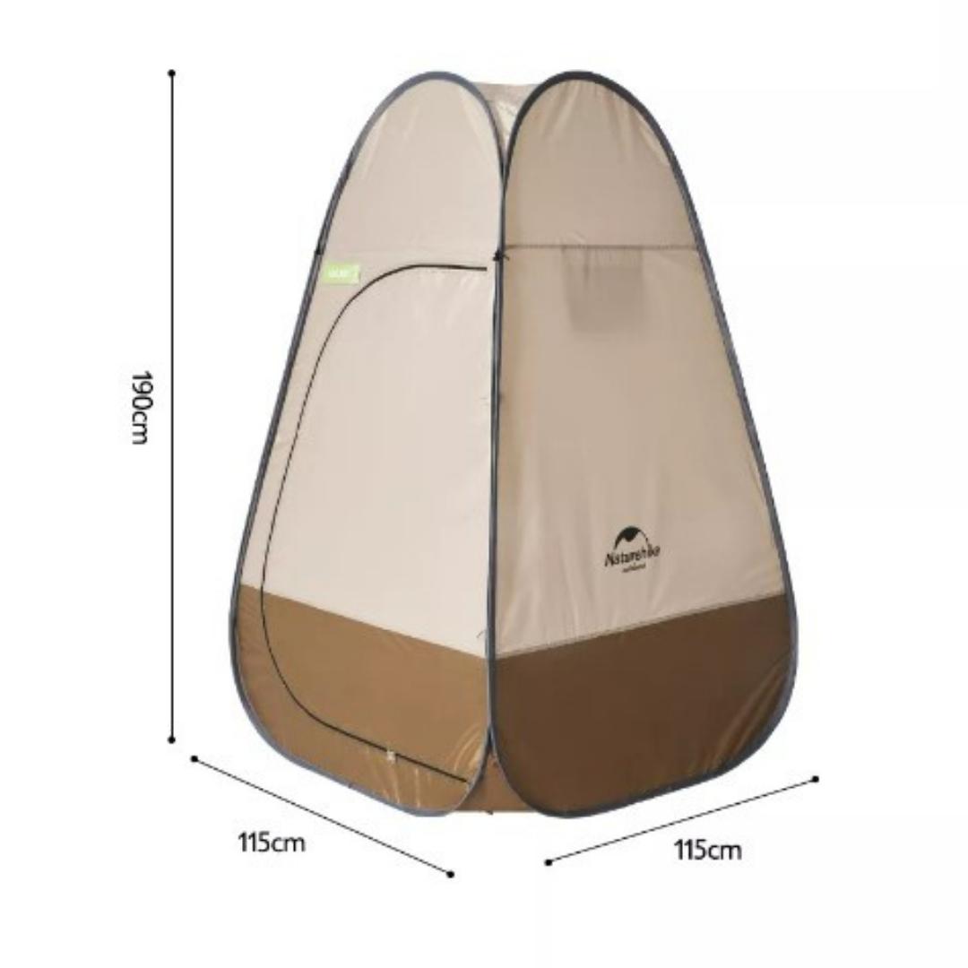 Foldable Portable Changing Tent Brown Tents by Naturehike | campsifu