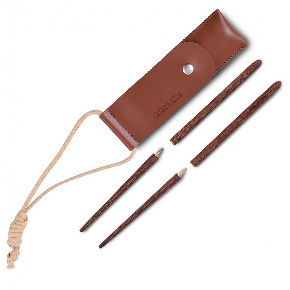 Foldable Wood Chopsticks Wooden Utensils by Naturehike | campsifu