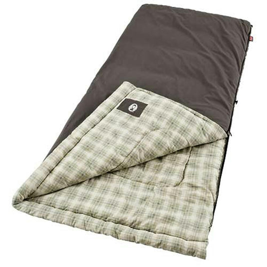 Heritage™ Big and Tall Sleeping Bag, Grey Sleeping Bags by Coleman | campsifu