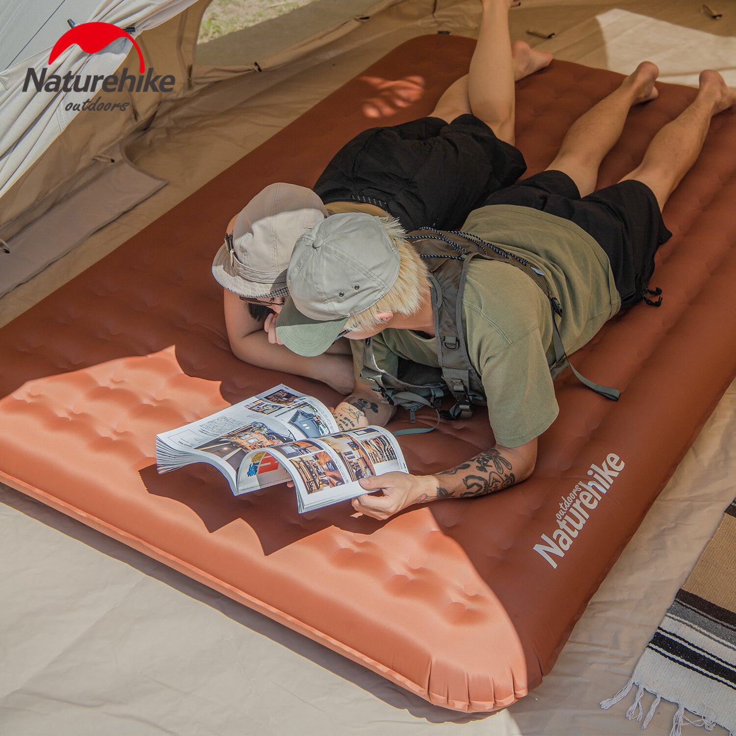 Double Ultralight Inflatable Sleeping Pad