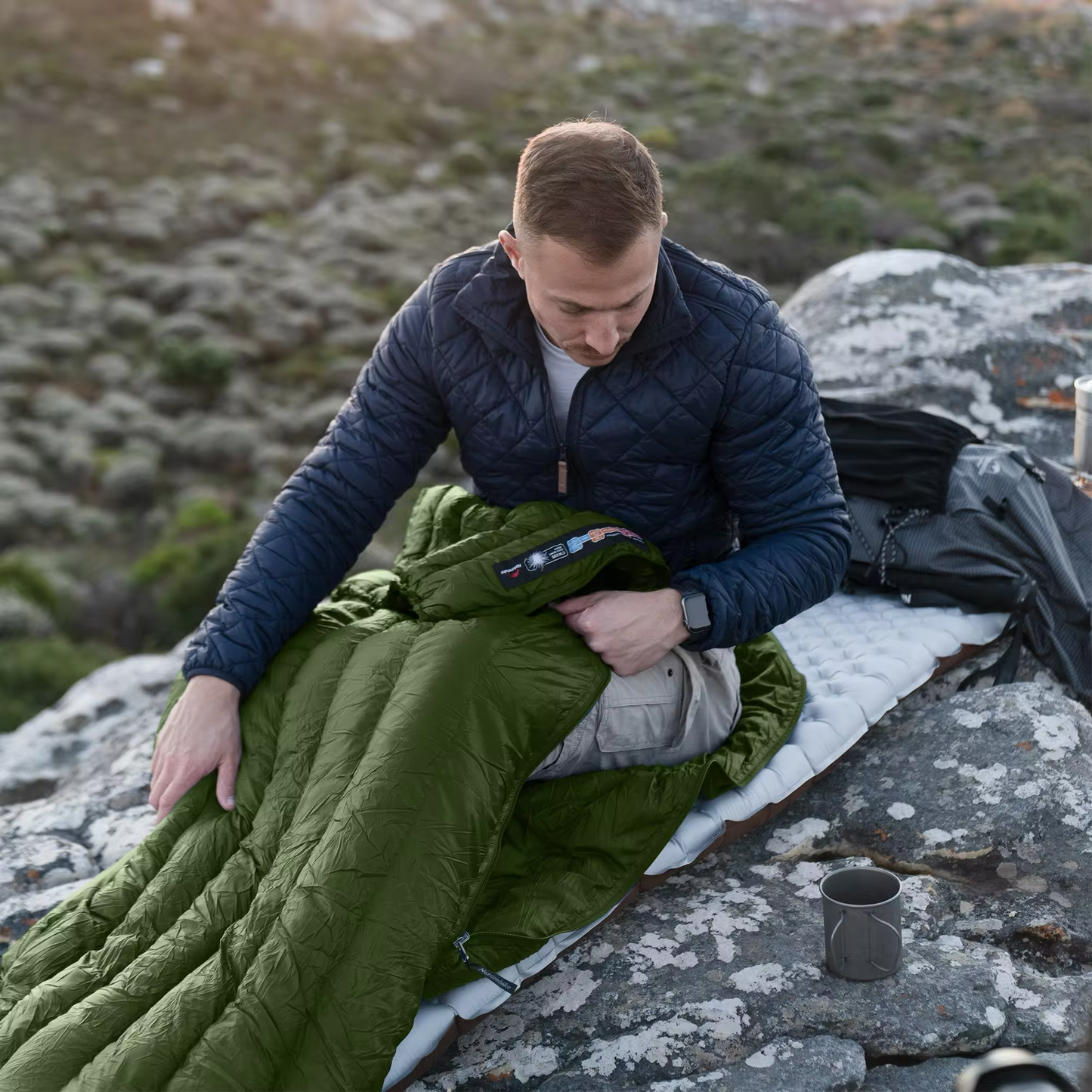 Down Envelope Sleeping Bag