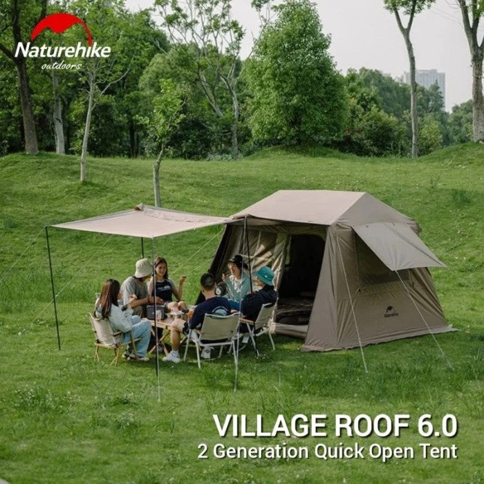 Village 6.0 2 Generation Quick Open 6-Person Tent