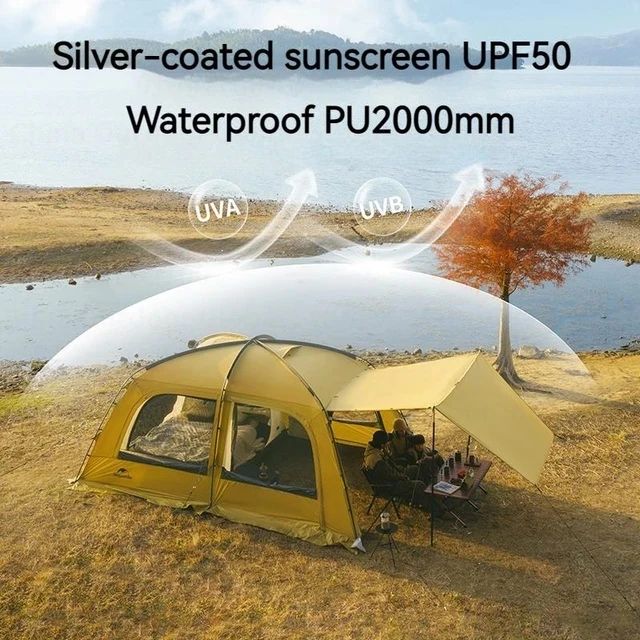 Dune 10.9 One Bedroom 3-Person Tent with Stack Nozzle