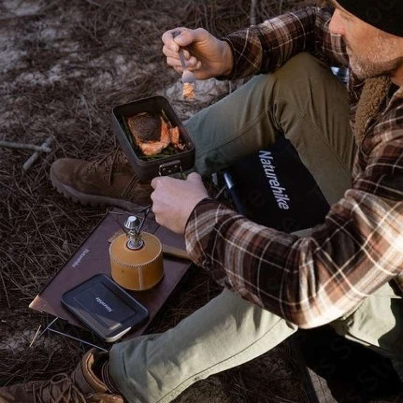 Aluminum Alloy Square Lunch Box