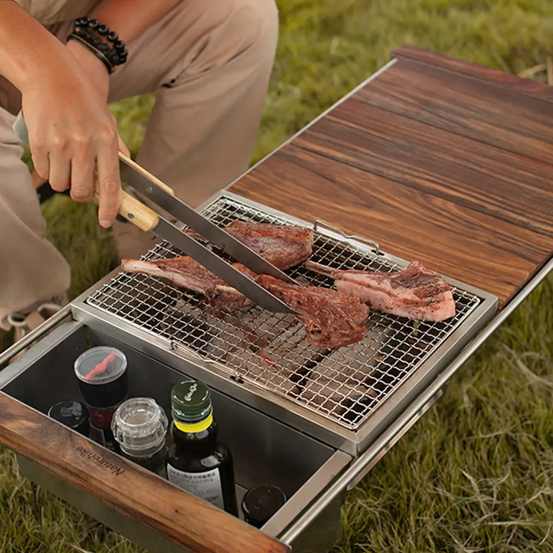 Four-Piece Barbecue Tool Set