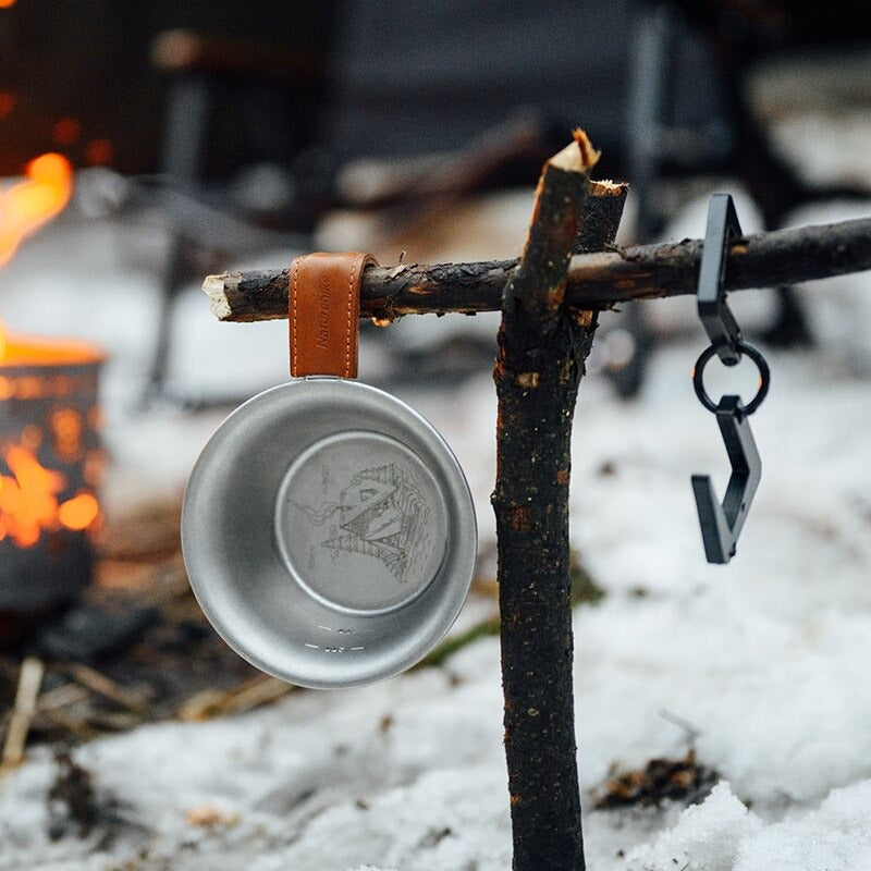 Stainless Steel Retro Camp Bowl