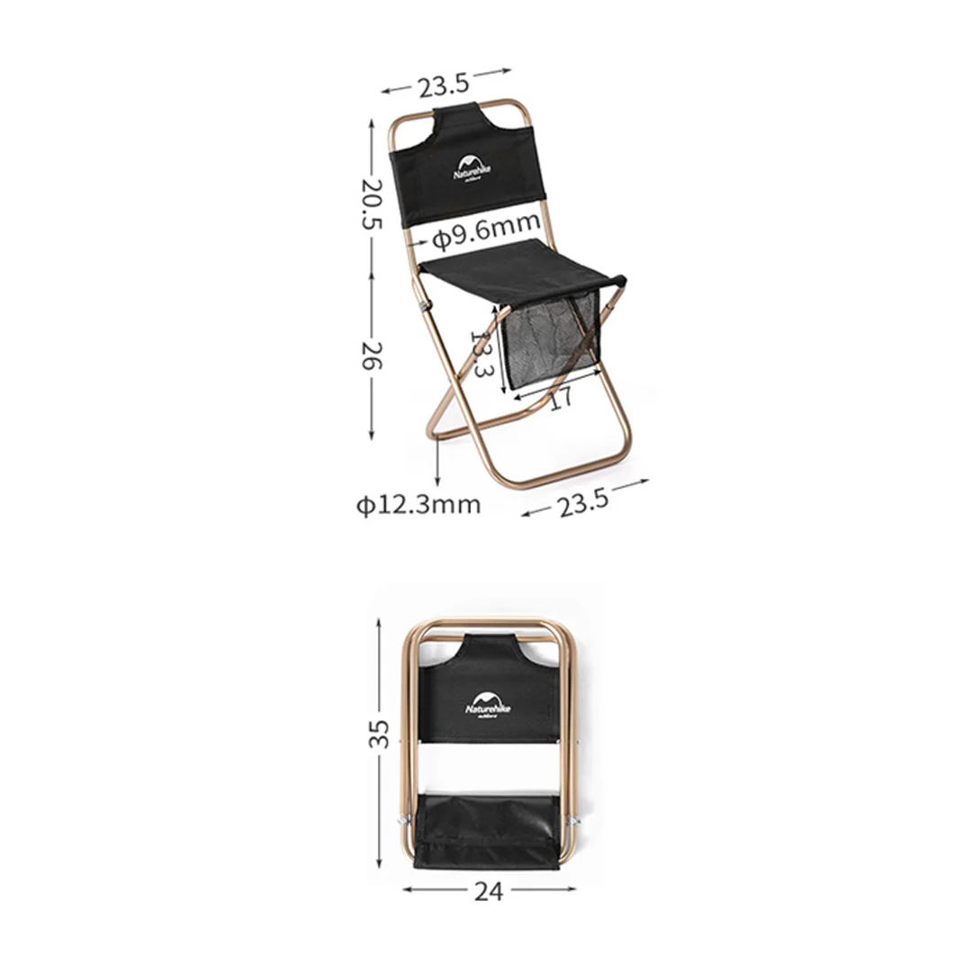 Foldable Stools with Back