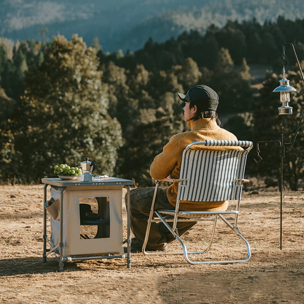 Mini Outdoor Folding Shelf