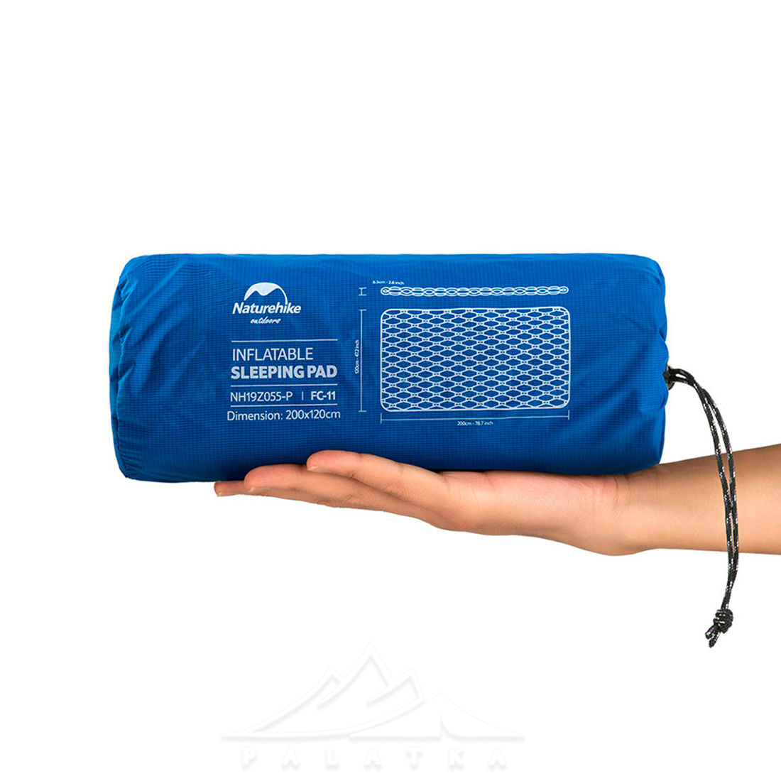 Double Sleeping Pad with Inflatable Bag