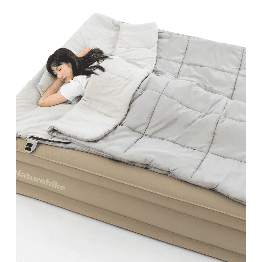 Double Cotton Sleeping Bag with Pillow