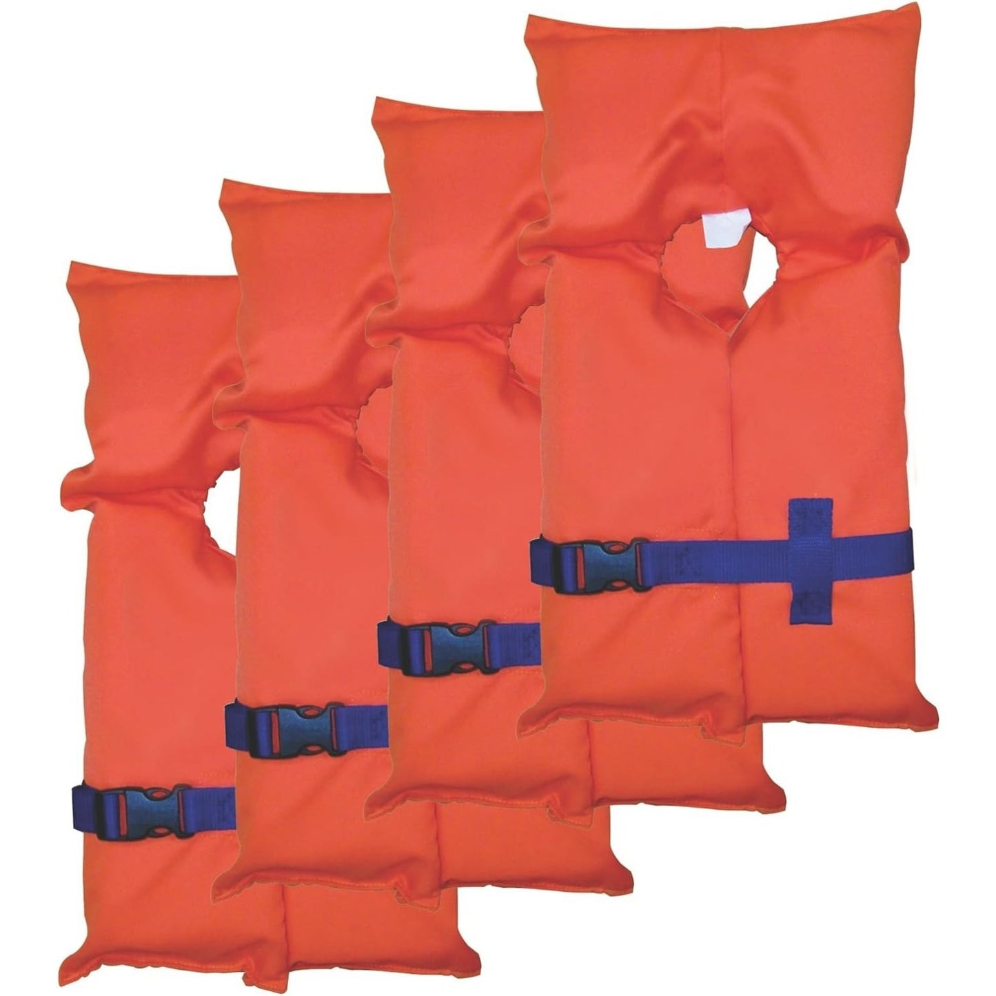 Type ll Adult Life Jacket - 4 Pack