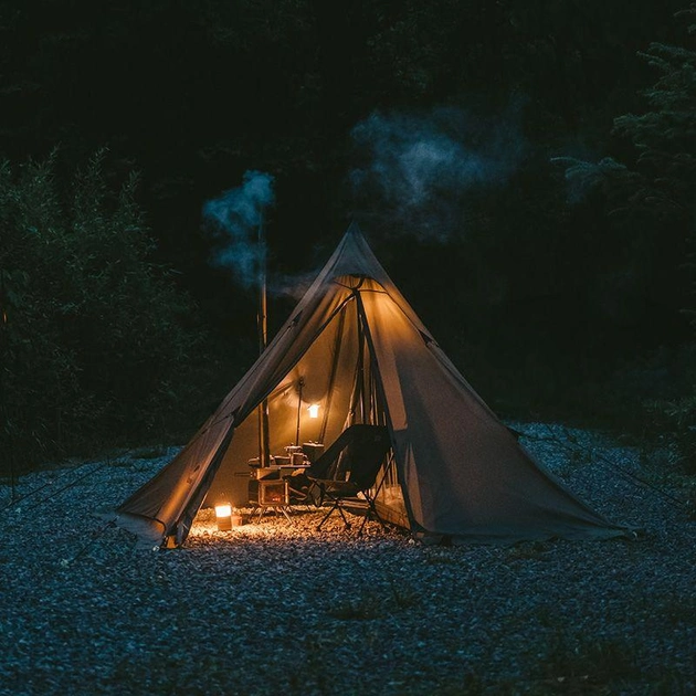 Ranch Fire Pyramid Tent