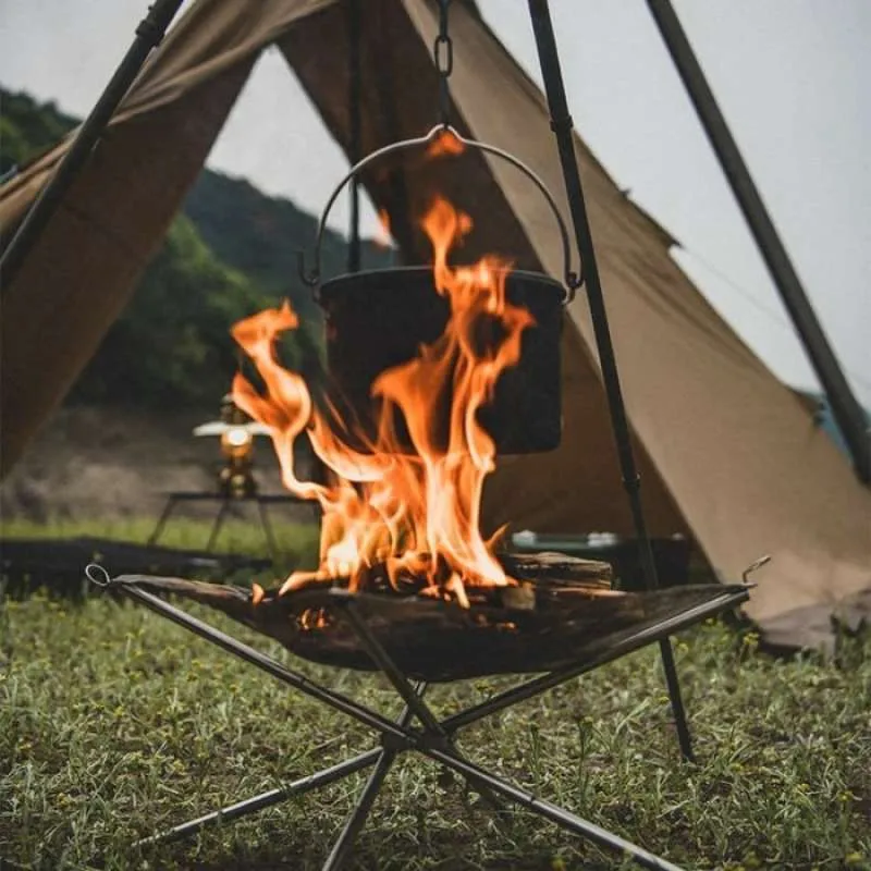 Folding Fire Rack