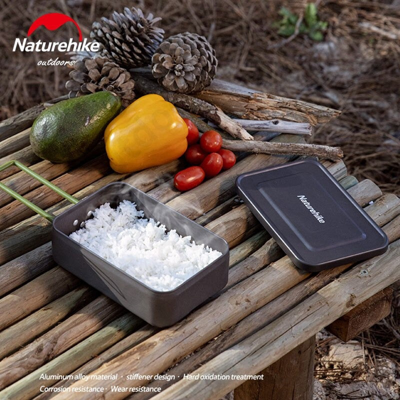 Aluminum Alloy Square Lunch Box