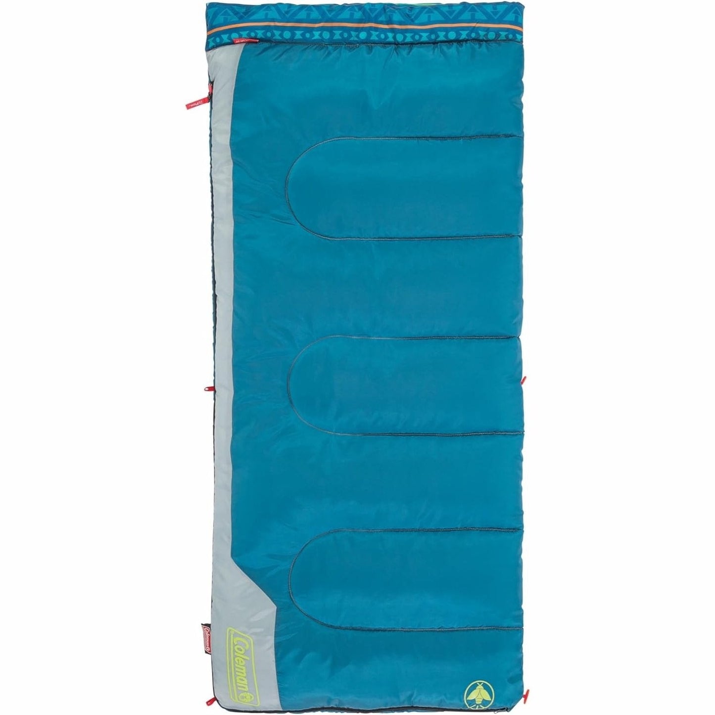 Kids 50°F Sleeping Bag, Blue Sleeping Bags by Coleman | campsifu