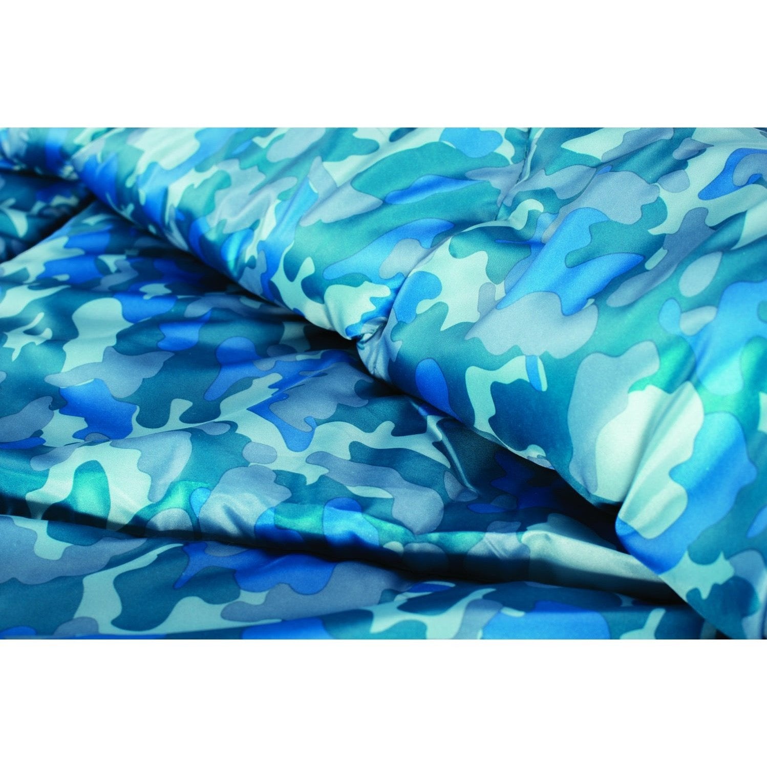 Kids Camo™ 45°F Youth Sleeping Bag, Blue Camo Sleeping Bags by Coleman | campsifu