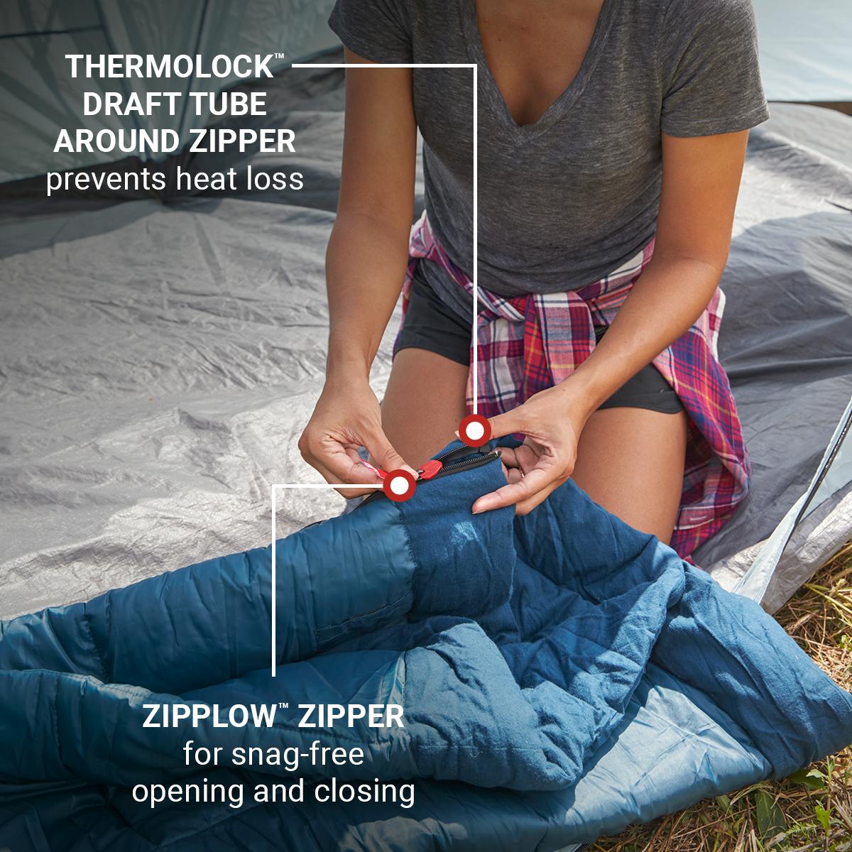 Kompact™ 20°F Rectangle Sleeping Bag, Space Sleeping Bags by Coleman | campsifu