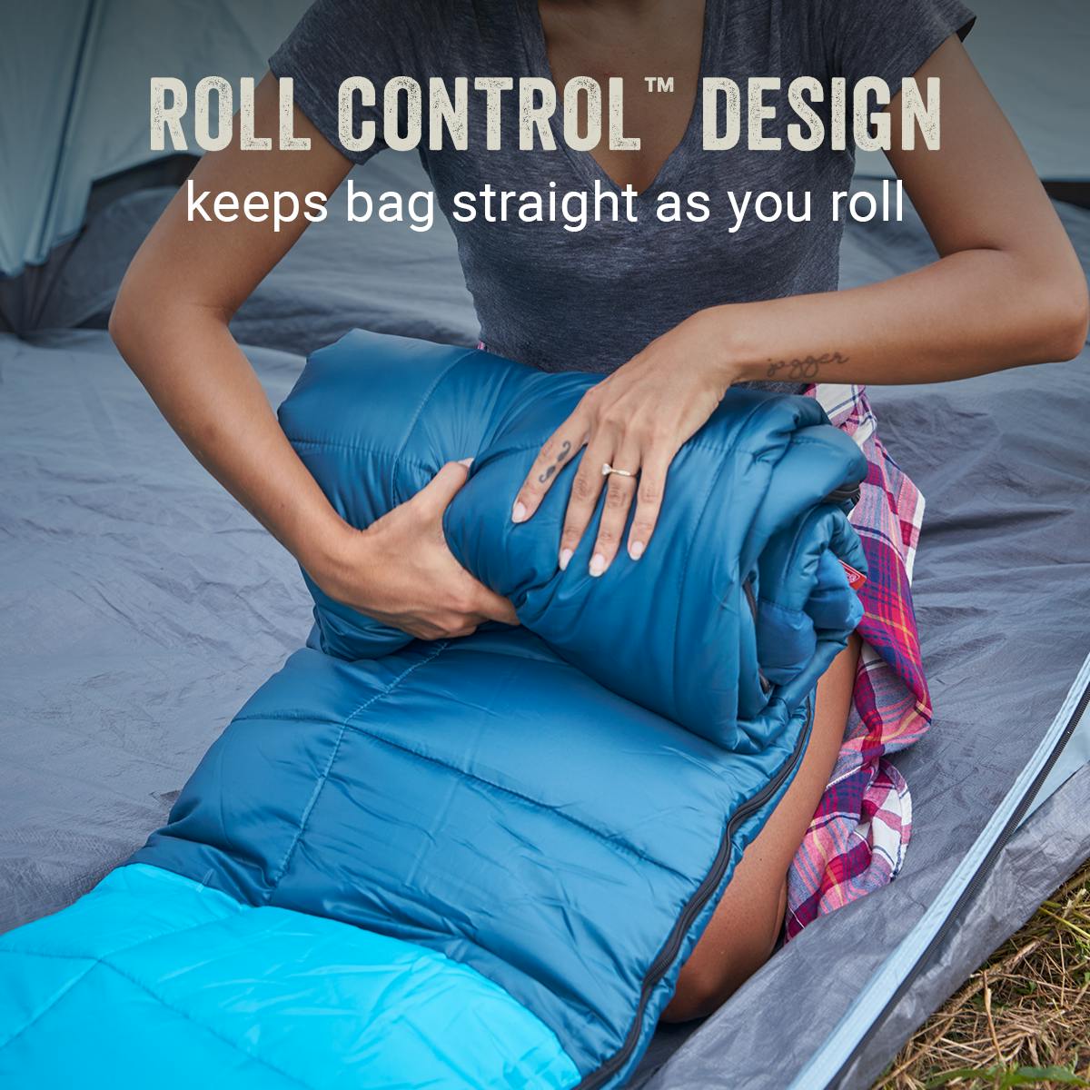 Kompact™ 20°F Rectangle Sleeping Bag, Space Sleeping Bags by Coleman | campsifu