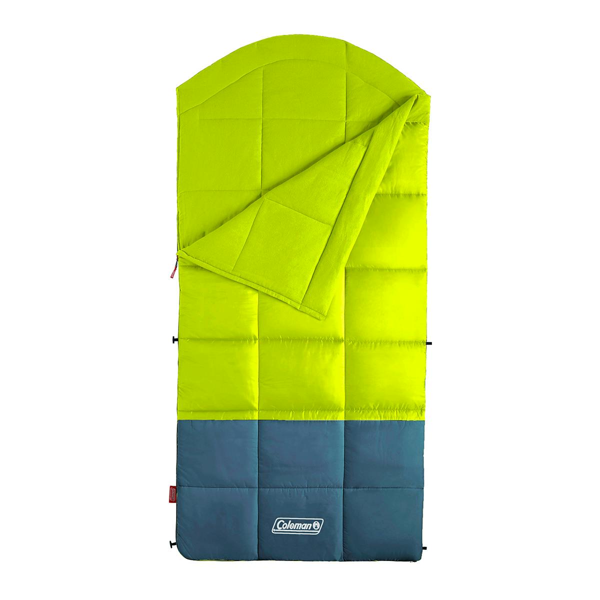 Kompact™ 40°F Big & Tall Contour Sleeping Bag, Spider Mum Sleeping Bags by Coleman | campsifu