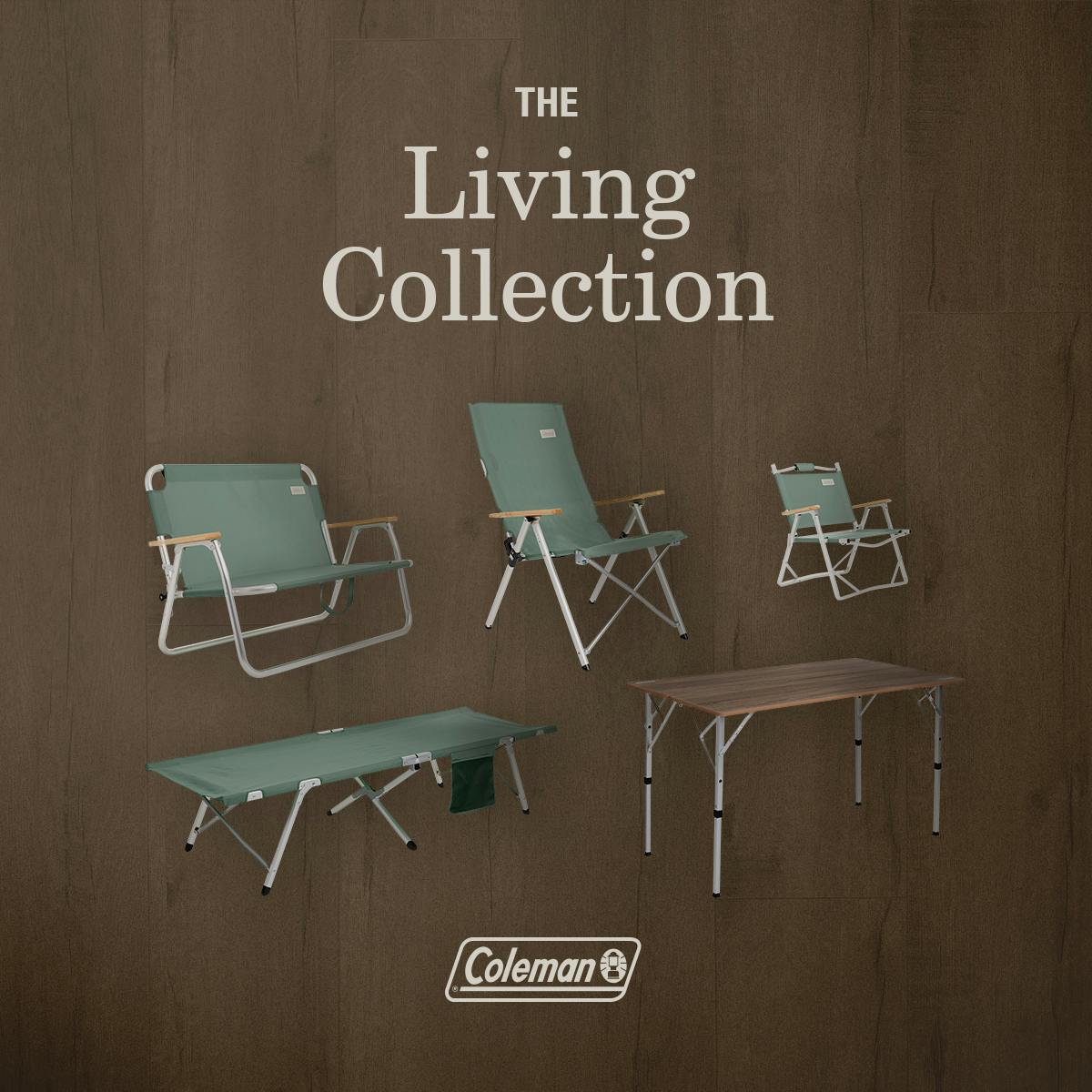 Living Collection Bench Chairs by Coleman | campsifu