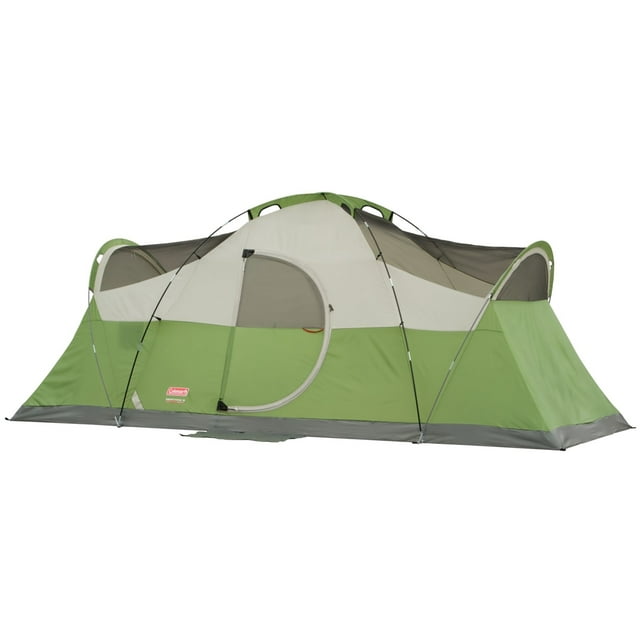 Montana 8-Person Dome Tent, Green Tents by Coleman | campsifu