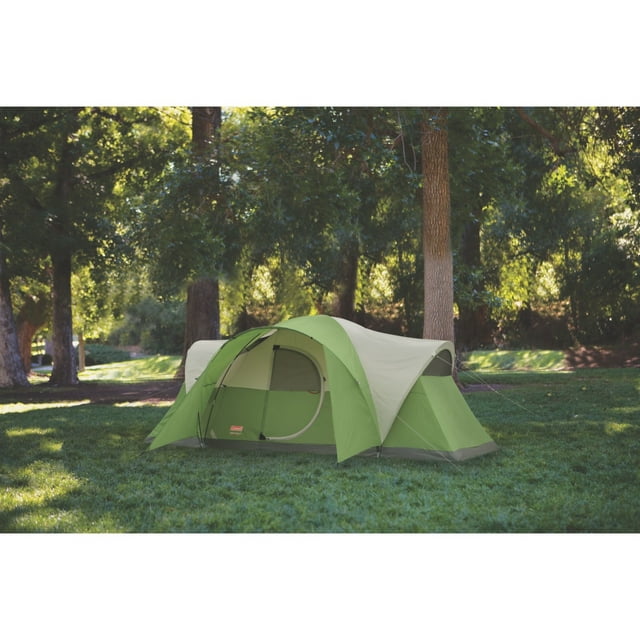 Montana 8-Person Dome Tent, Green Tents by Coleman | campsifu