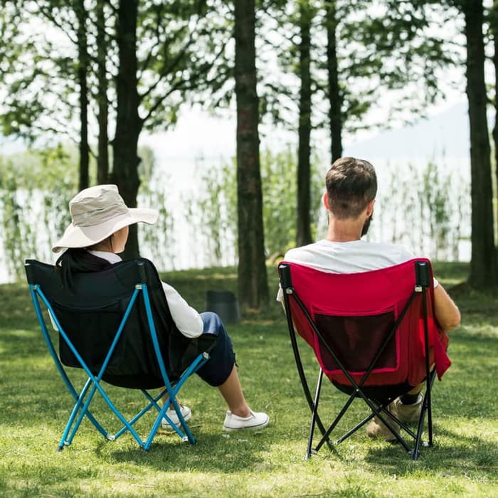 Moon Folding Chair Khaki Chairs by Naturehike | campsifu