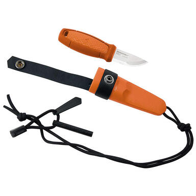 Eldris Knife Burnt Orange W Fire Kit 13500 boatyardmalaysia