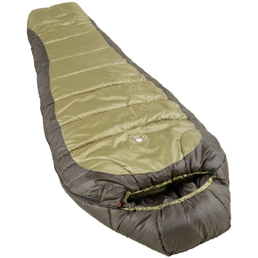 North Rim™ Adult Mummy Sleeping Bag, Brown Sleeping Bags by Coleman | campsifu