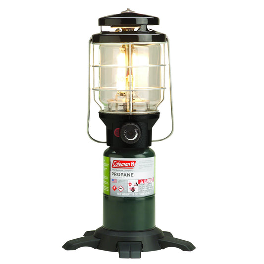 NorthStar® 1500 Lumens 1-Mantle Propane Lantern, Green Lanterns by Coleman | campsifu