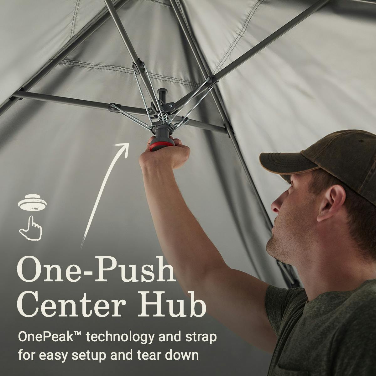 OASIS™ 10 x 10 Canopy, Blackberry Shelters by Coleman | campsifu