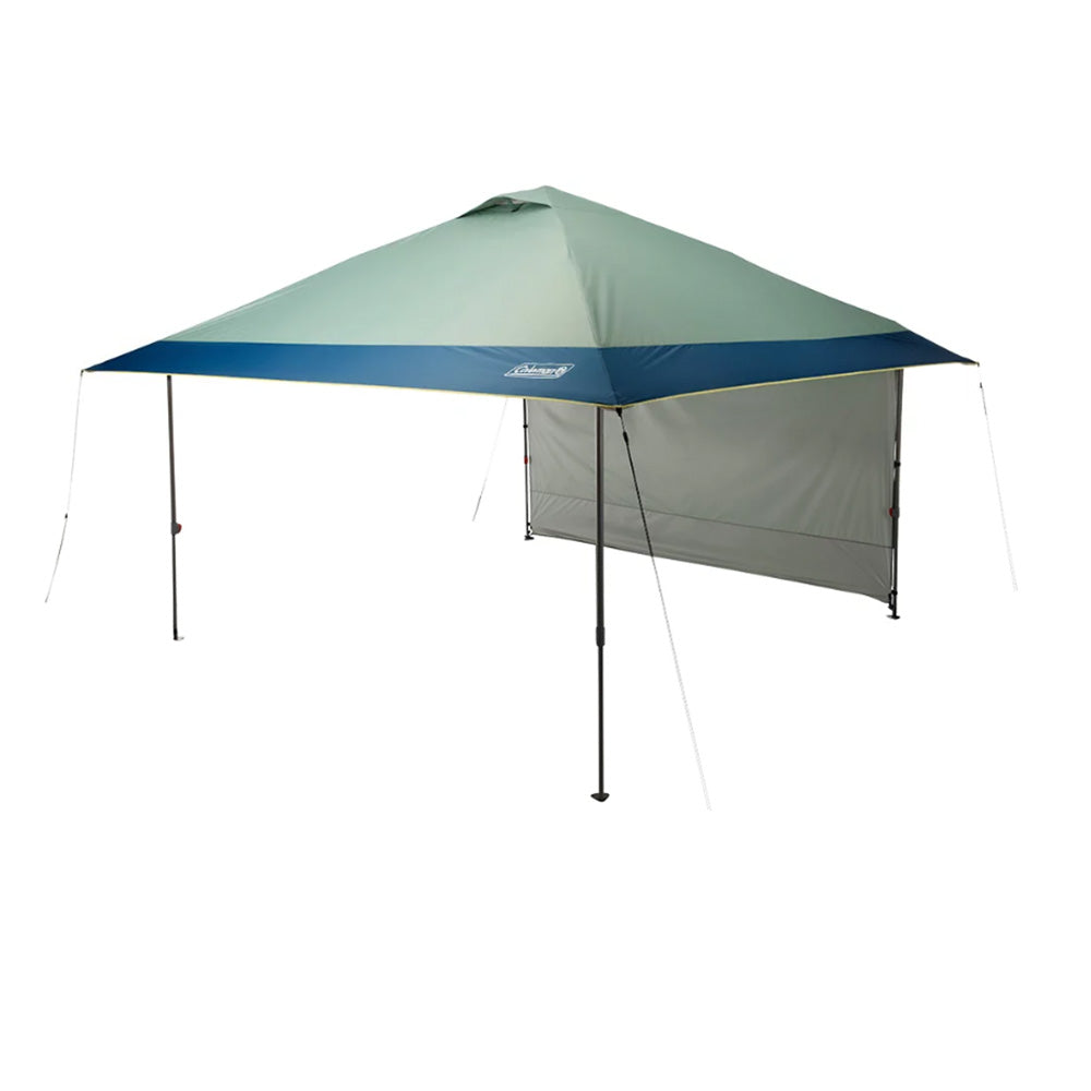 OASIS™ 13 x 13 Canopy with Sun Wall, Moss Shelters by Coleman | campsifu