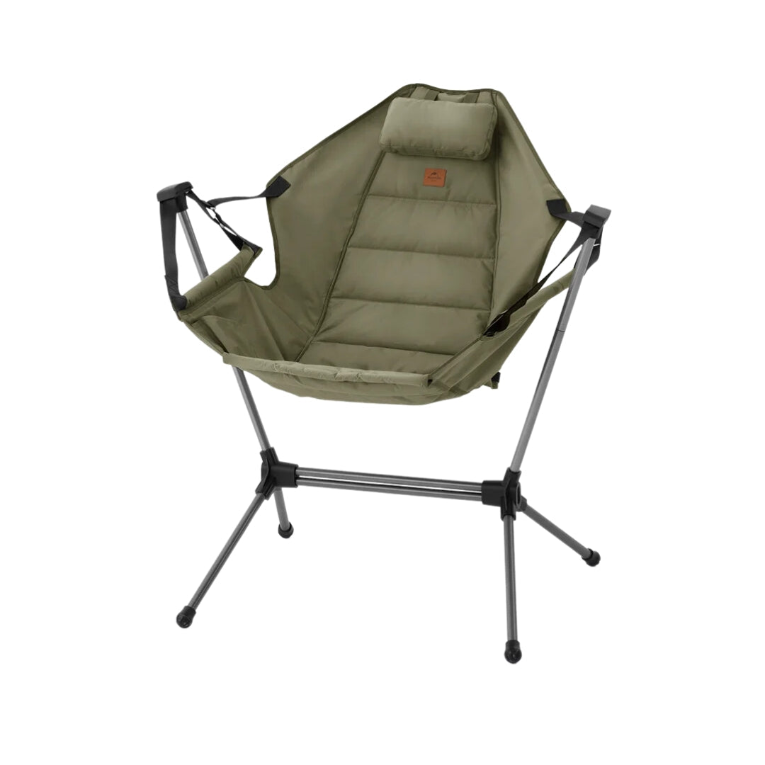 Outdoor Folding Rocking Chair Olive Chairs by Naturehike | campsifu