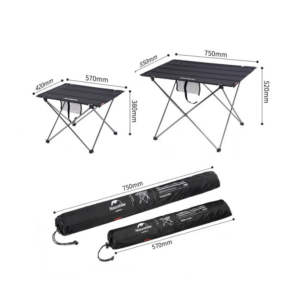 Outdoor Lightweight Folding Table L Tables by Naturehike | campsifu