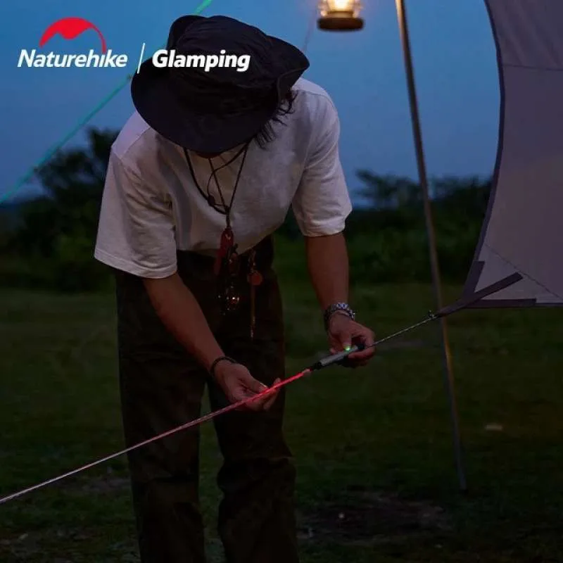 Outdoor Wind Rope Lamp Grey Lights by Naturehike | campsifu