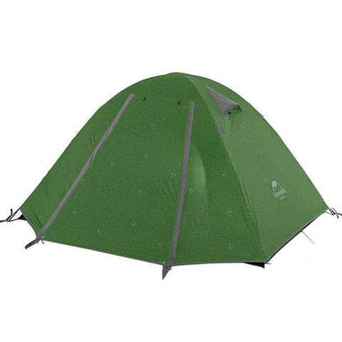 P-Series 2-Person Aluminum Pole Tent Forest Green Tents by Naturehike | campsifu