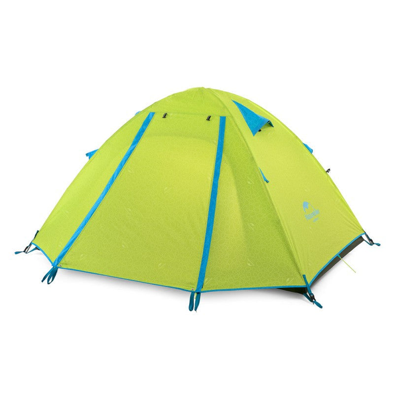 P-Series 2-Person Aluminum Pole Tent Green Tents by Naturehike | campsifu