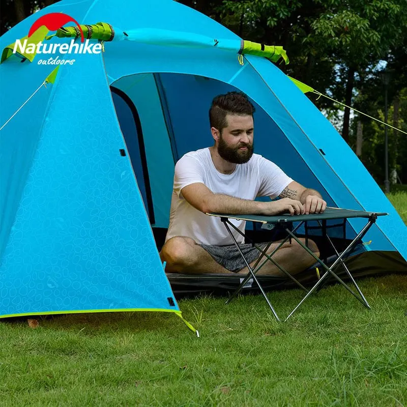 P-Series 2-Person Aluminum Pole Tent Tents by Naturehike | campsifu